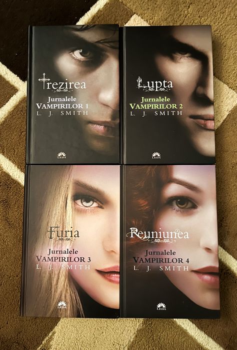 Vand seria Jurnalele Vampirilor + Jurnalele lui Stefan