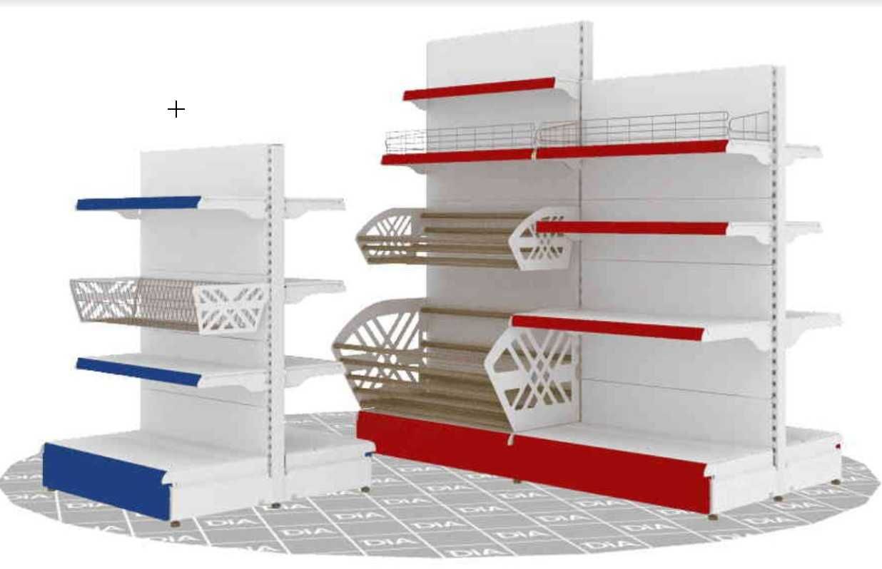 Полки для хлеба из металла. Торговые стеллажи tats