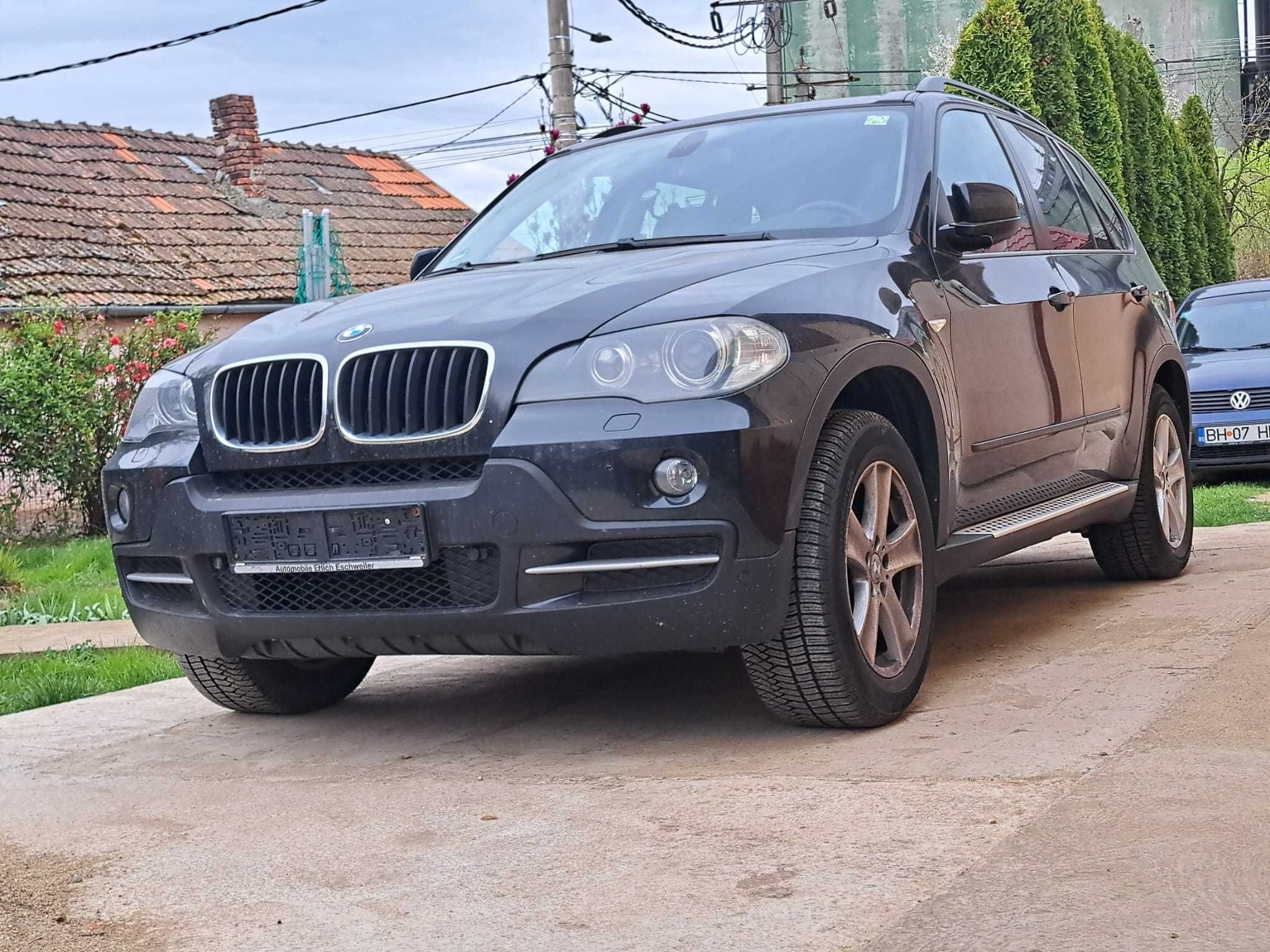 Vând sau schimb BMW x5 din 2009 cu Duster 1 .5 dci 4×4 până-n 2017
 ,