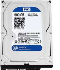Hard disk intern Western Digital Blue, 500 GB, 7200 RPM, SATA 6GB/s