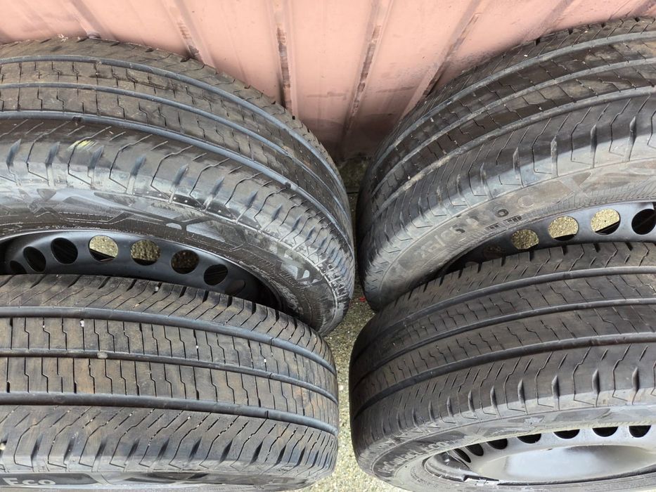 Roti Vw T5 215.65.16 C 5x120 Continental dot 2021 impecabile