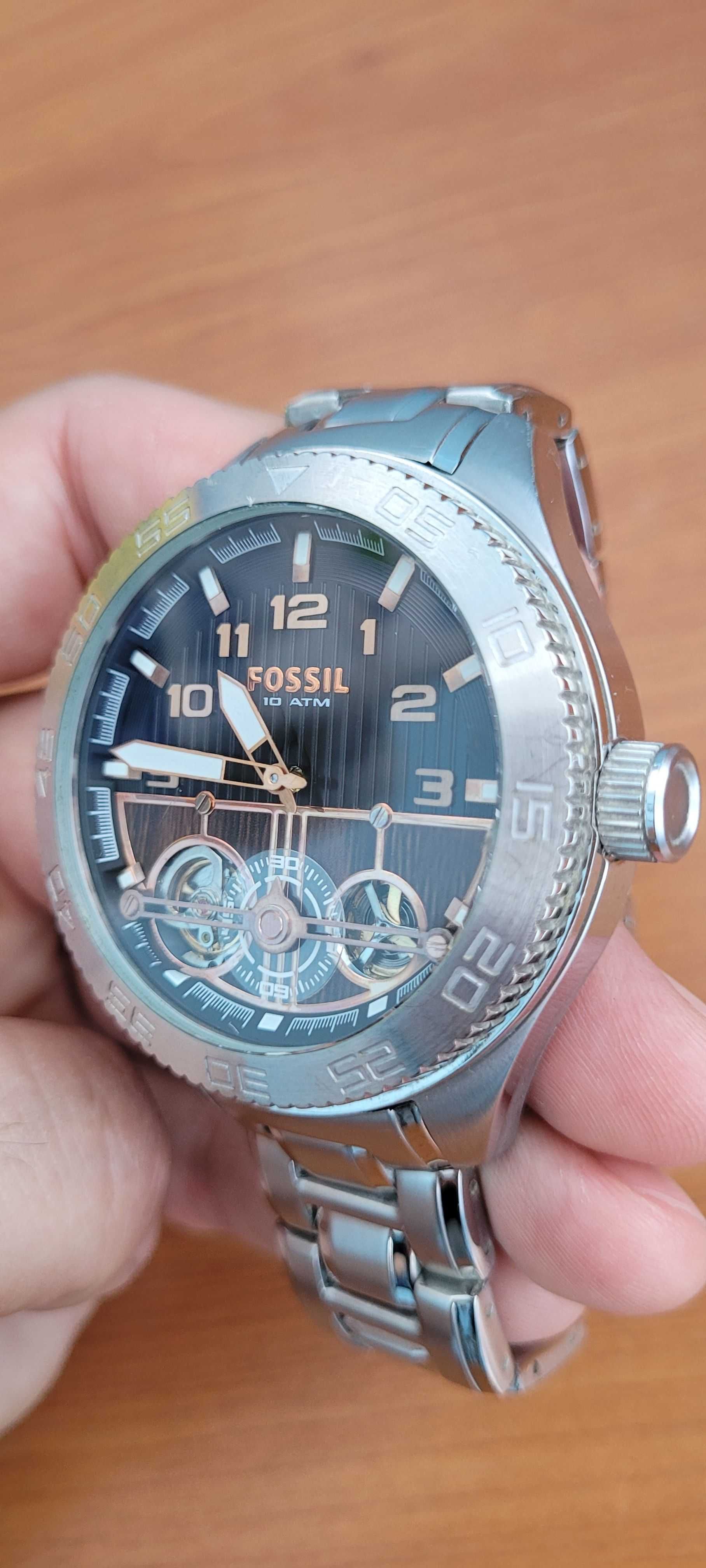 Ceas Barbatesc XL Fossil Original Semi-automatic (Twist) +Cutie cadou