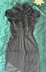 Rochie mini cu volane Effect