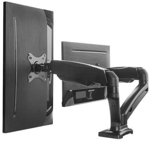 Кронштейн крепление для двух мониторов Brateck LDT13-C024