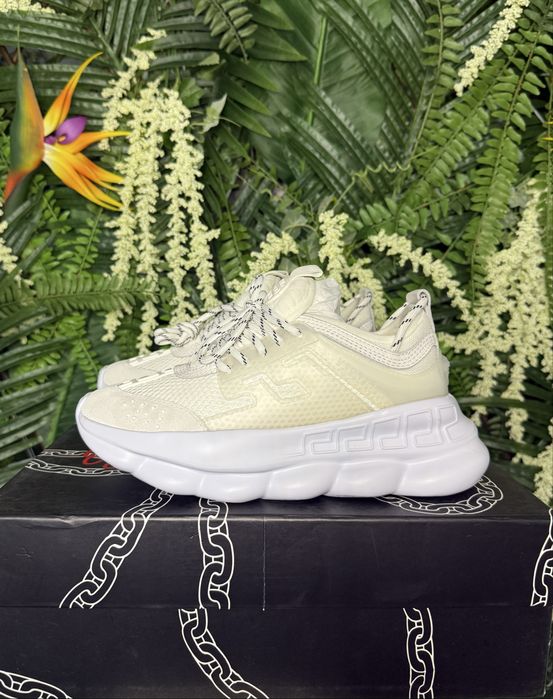 Versace Chain Reaction White