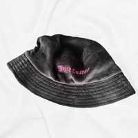 bucket hat negru Juicy Couture velur