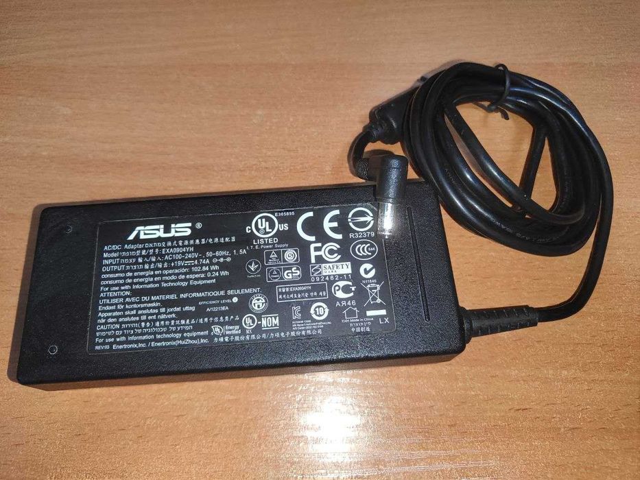 Блок питания ноутбука ASUS EXA0904YH, 19V 4.74A, оригинальный