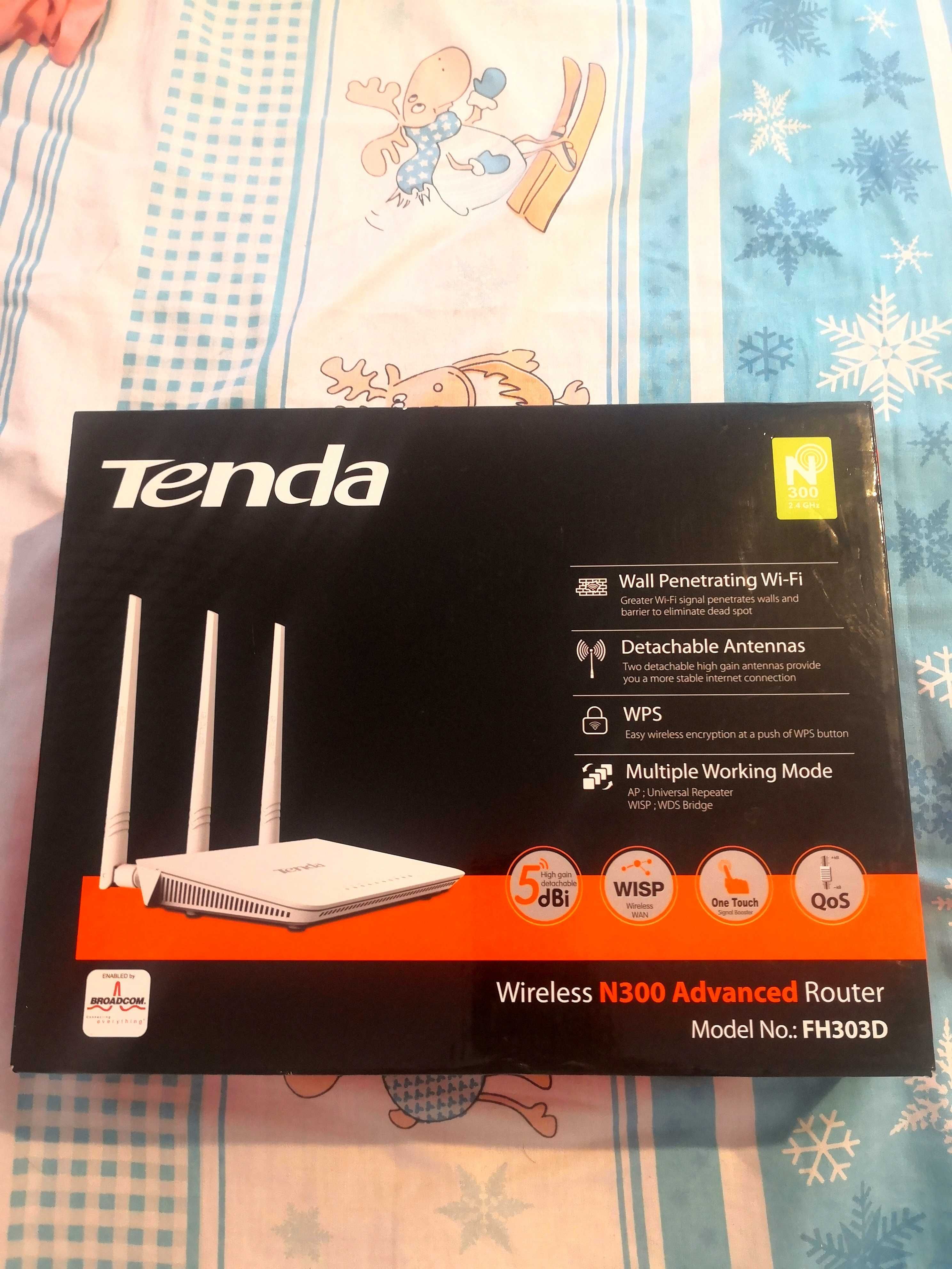 Router WIFI Tenda FH303D Nou Nefolosit!