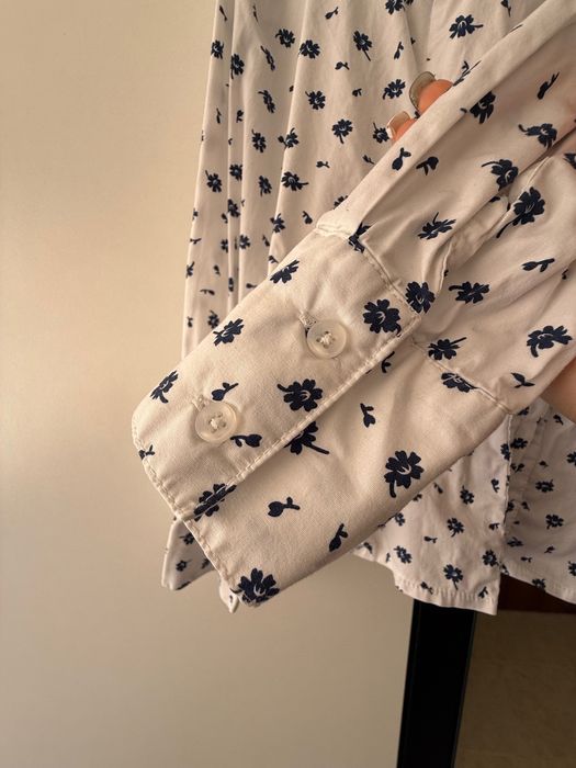 Бяла дамска риза, размер S