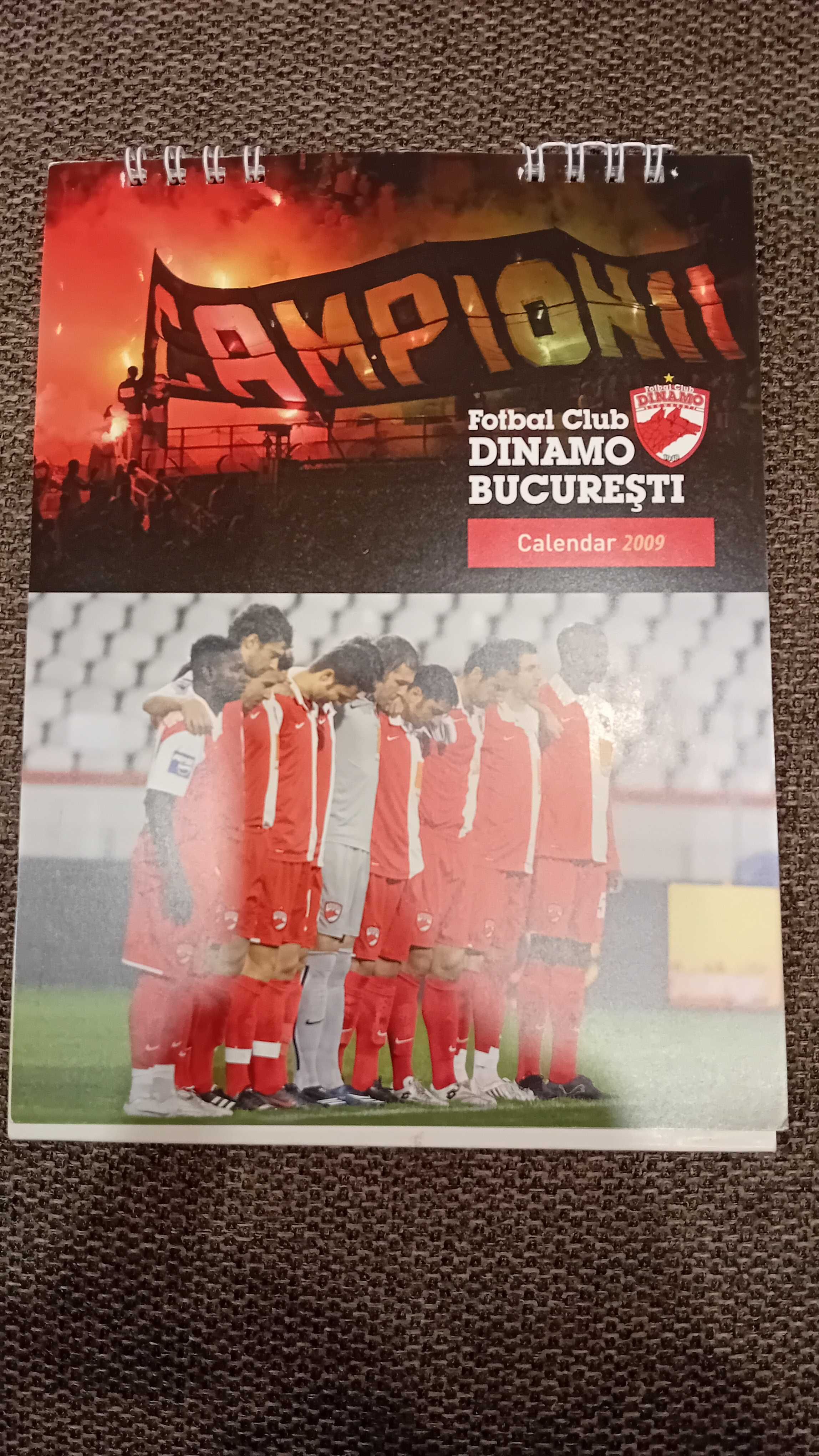 Calendar Dinamo Bucuresti 2009
