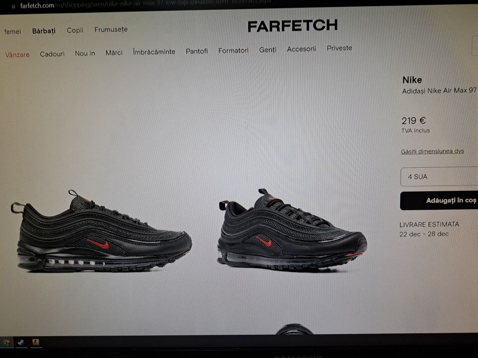 Nike Air Max 97 | black&red