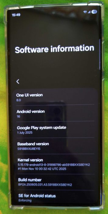Samsung S23 Ultra 8/256 отличен гар. 06.26г. Йетел