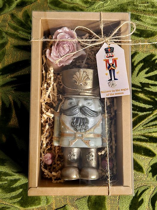 Set lumanari de Craciun, Spargatorul de nuci, Cadou, Srcret Santa