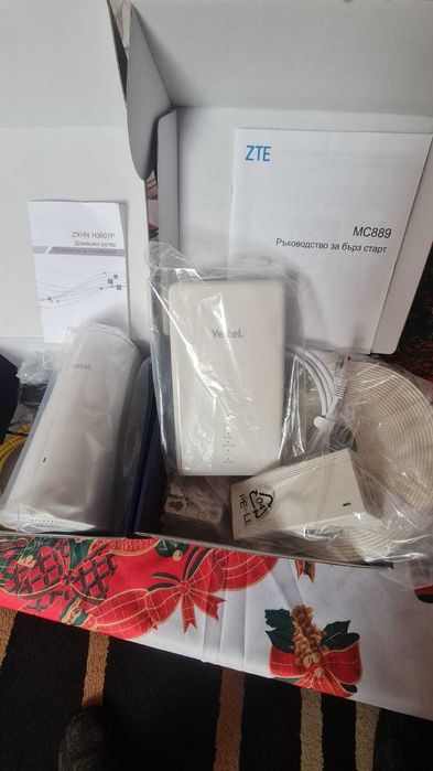 Рутер 5G ZTE MC889 ВЪНШЕН МОНТАЖ СИМ ОТКЛЮЧЕН За всички оператори