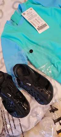 Lot 2 bucăți copii Nike sandale/costum de apă