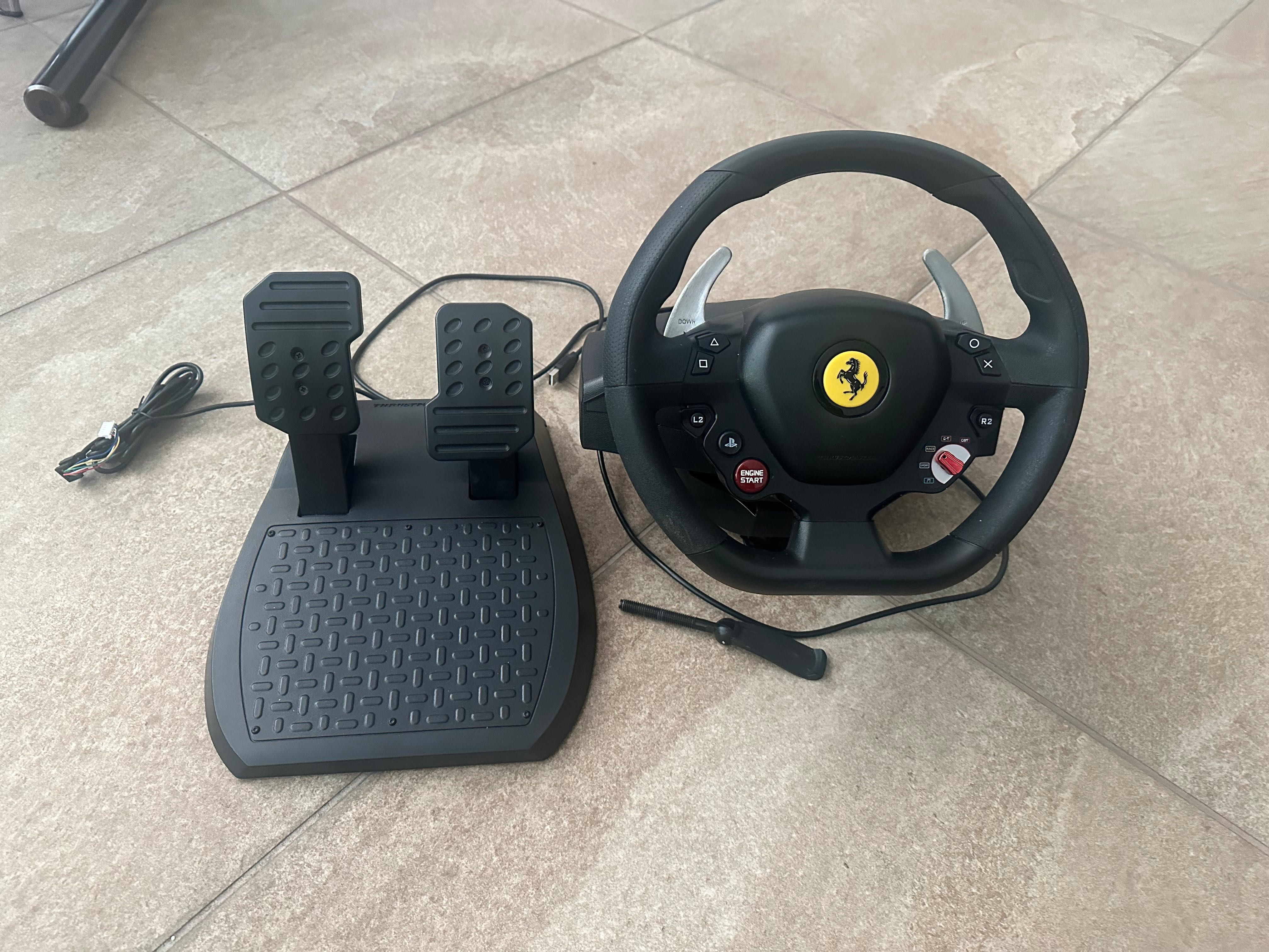 ThrustMaster T80 - Ferrari F488GTB - волан с педали