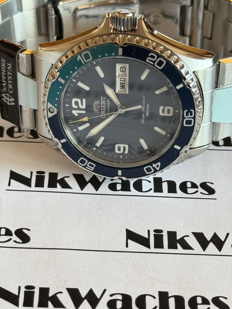 Orient Mako III Blue