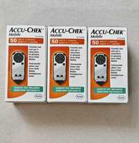 Teste Glicemie Accu-Check Mobile, pentru glucometru, 50 bucati