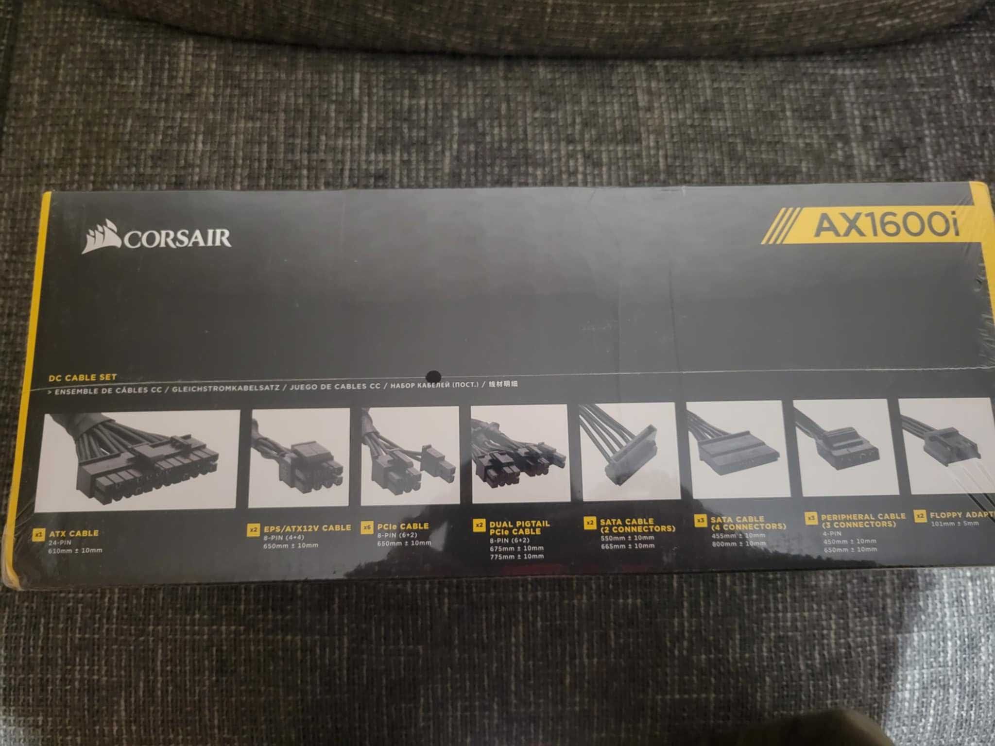Захранване PSU Corsair AX1600i 1600W 80 PLUS Titanium - ново