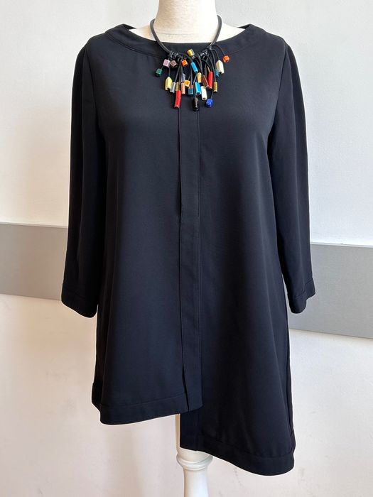 Stefanel разкошна асиметрия туника от хубава плътна материя