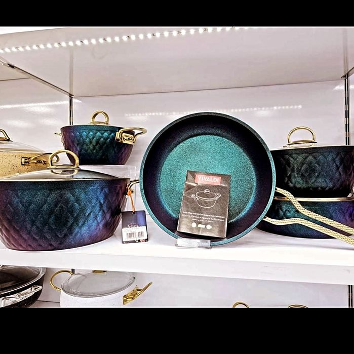 Гранитен комплект тенджери