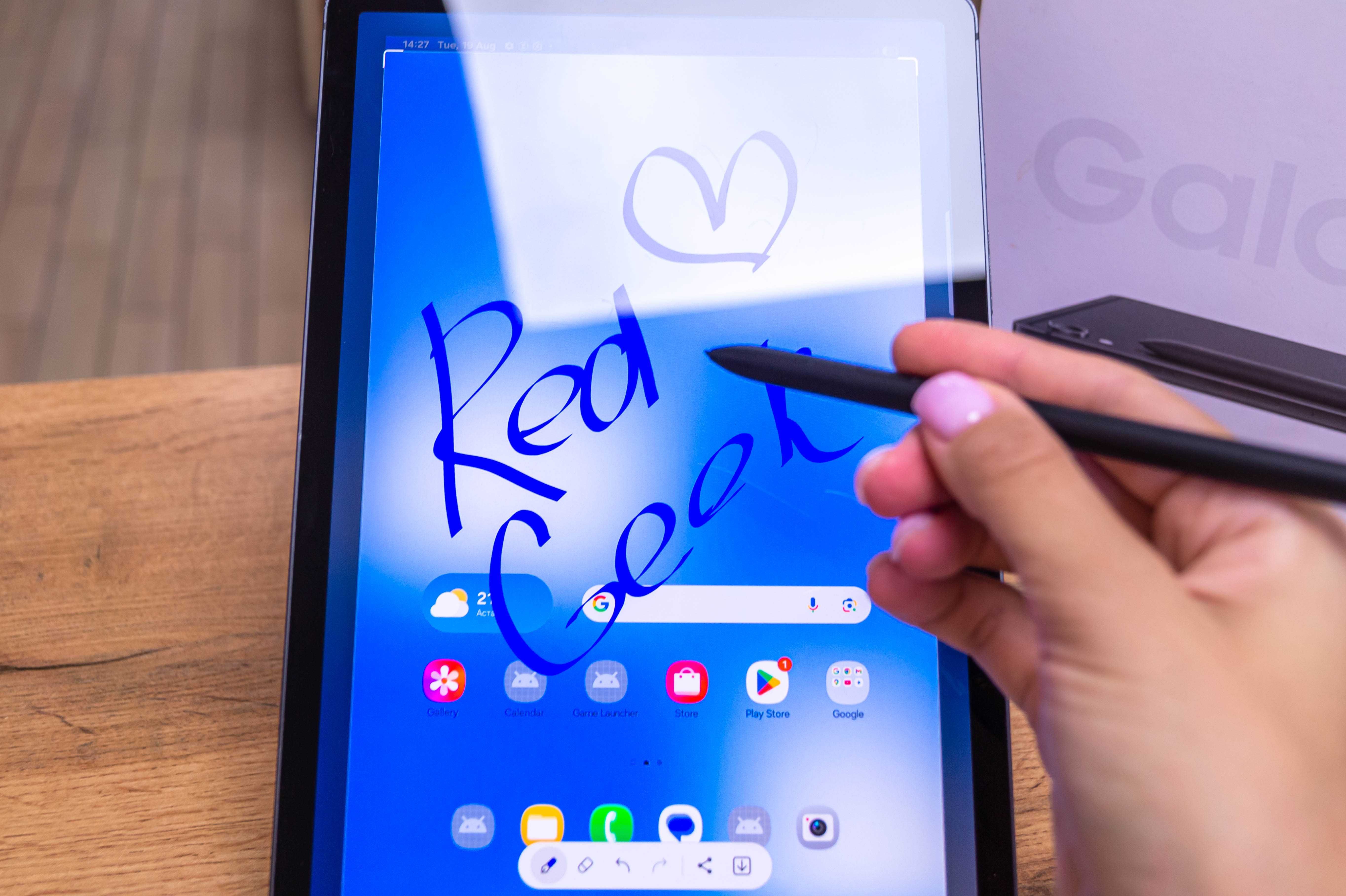 Планшет Samsung Galaxy Tab S9|11"|128GB WiFi+5G Graphite| Red Geek