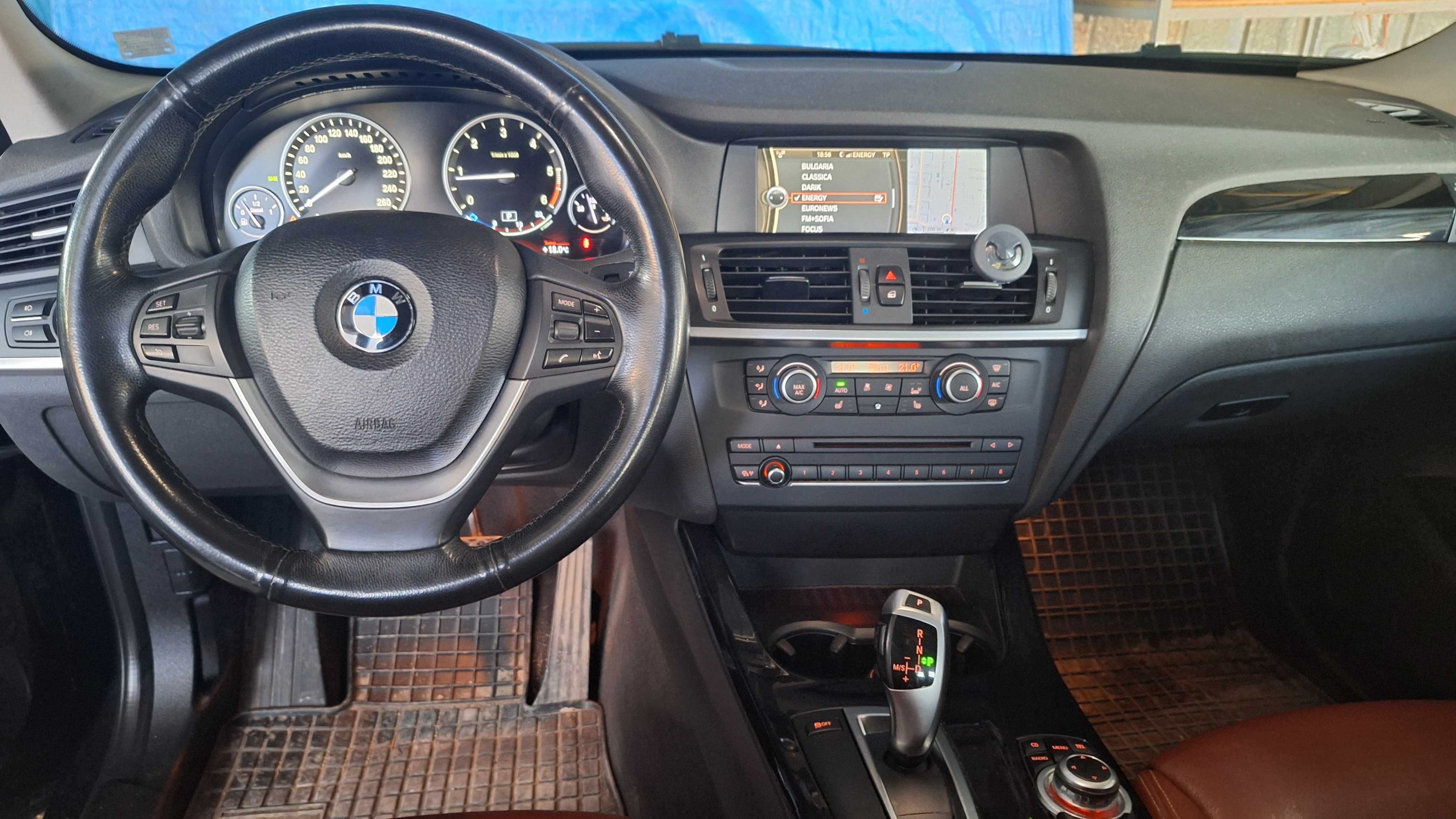 BMW X3 F25 3,0dx - 245кс - 2013г нов внос на части