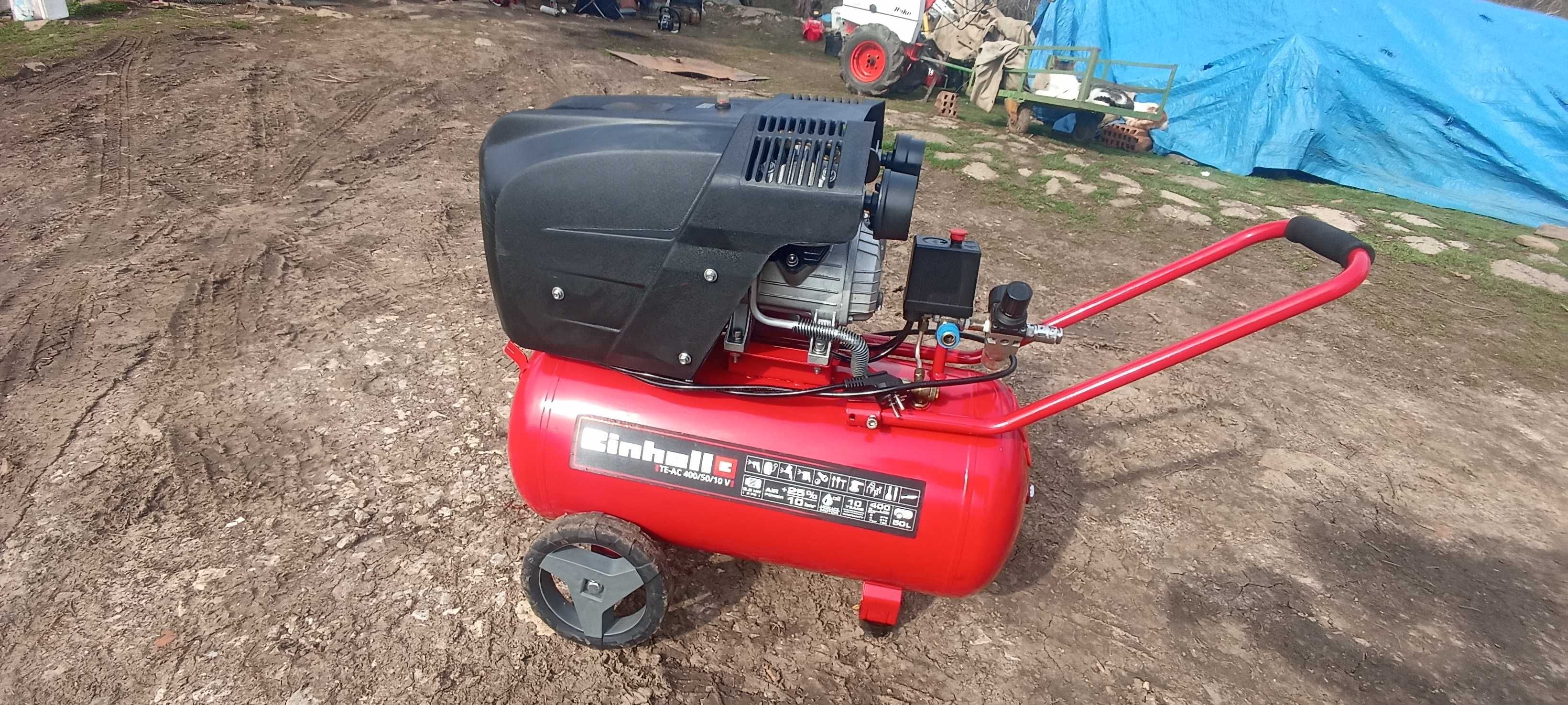 Компресор за въздух Einhell 50 литра 10 Атмосфери 400 в минута 2.2kW