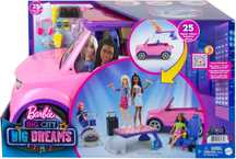 Barbie Трансформиращ сe джип Барби кола Big City Big Dreams НОВА