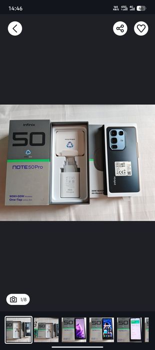 Infinon not 50 pro qora rang