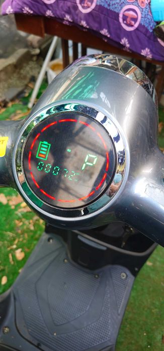 Scuter electric gri
