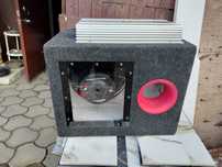 Subwoofer+statie auto
