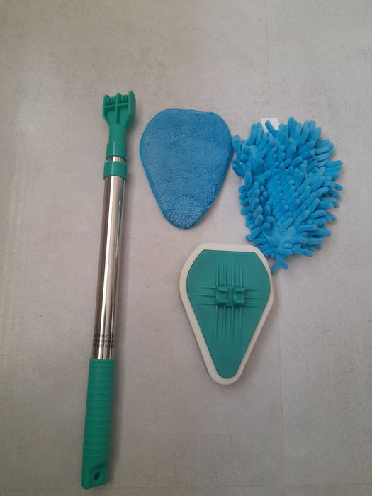 Set 5 buc mop baie cabina de dus cu maner telescopic 3 functii