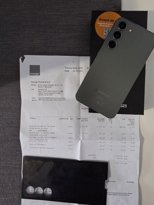 Samsung s 23  inca in garantie