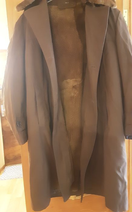 Пальто мужское р.50-52 с меховой подстежкой