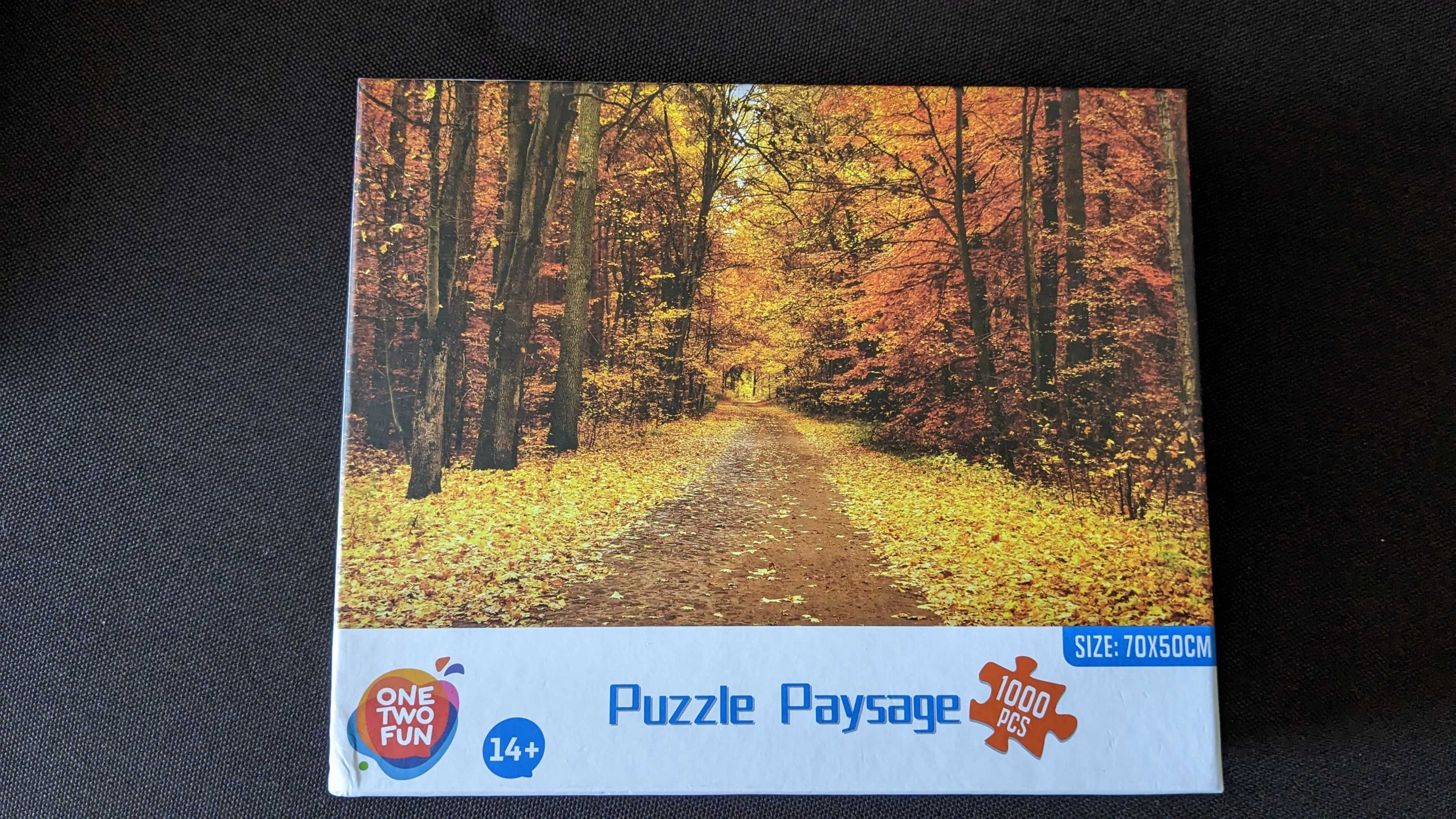 Puzzle 1000 piese peisaj de toamna