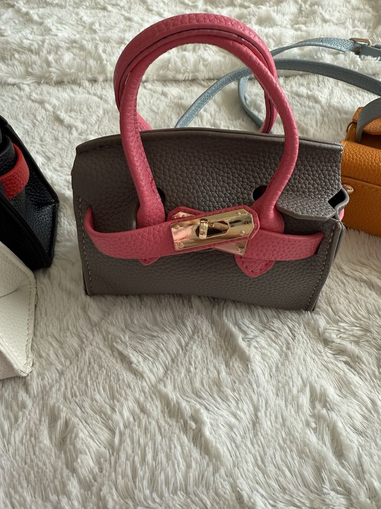 Мини чанта модел хермес hermes mini birkin