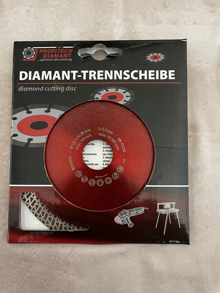 Vand diamant cutting disc