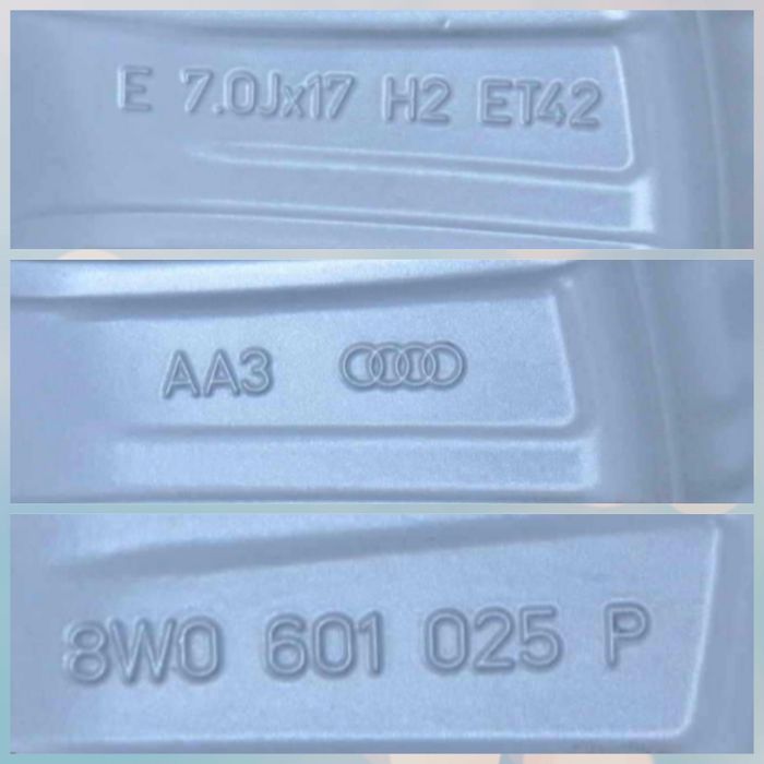 Jante Audi 17 Audi A4 8W 8K echipare iarnă 225 50 17 Good Year 2022