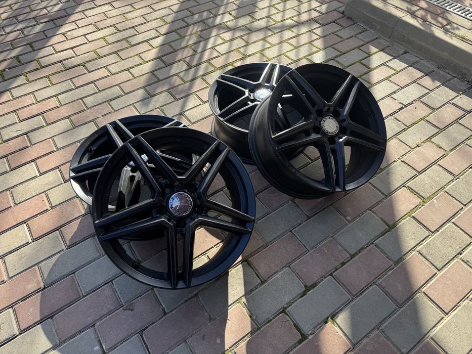 Jante Mercedes 5x112 , R17,originale (se potrivesc si pe Vw)