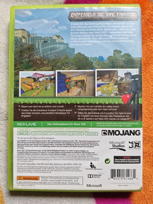 Minecraft  Xbox 360 Microsoft