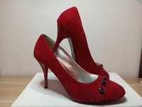 Pantofi rosii dama masura 39