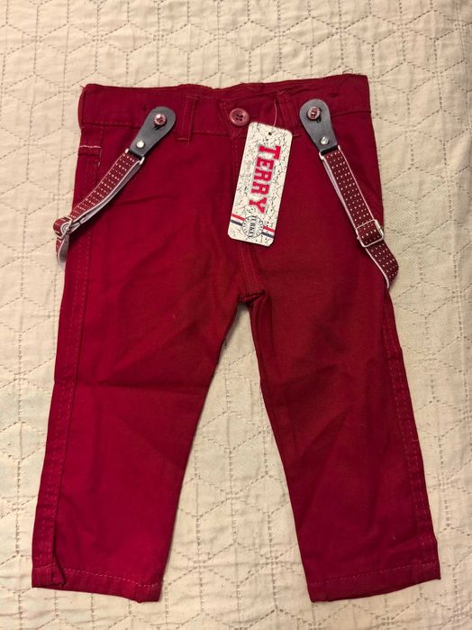 Нов панталон тъмно син 80