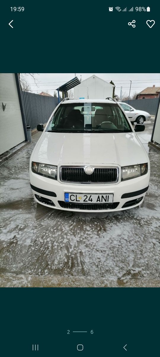 Vând Skoda fabia 1.4tdi