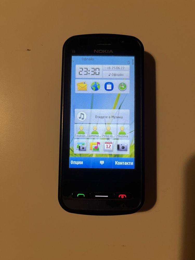 Nokia C6-00, мобилен телефон