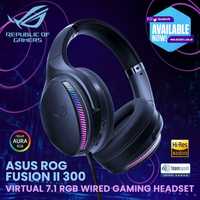 СКИДКА! RGB/7.1 Проводные Игровые Наушники Asus Rog Fusion 2 /300