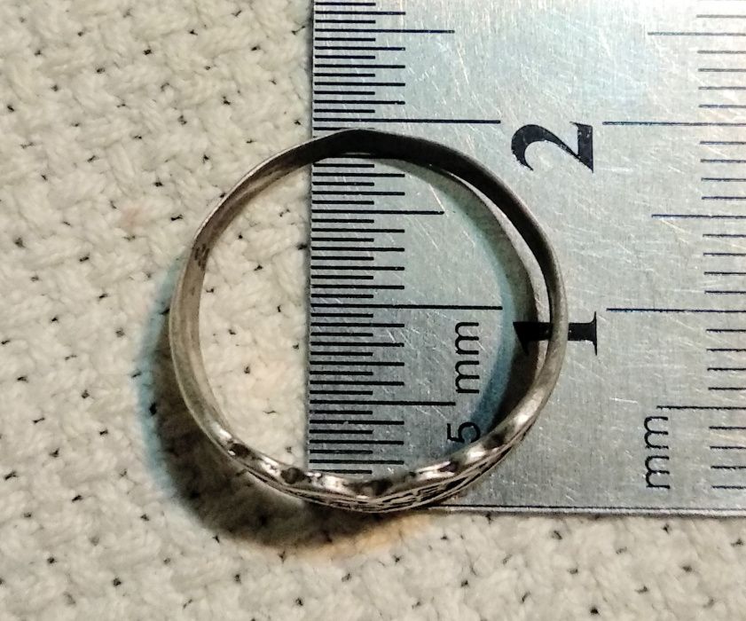 Колечко серебро