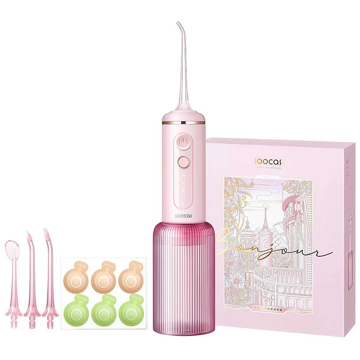 Беспроводной ирригатор Soocas W3F (розовый)