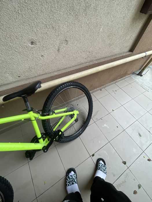 Rockrider st100 green