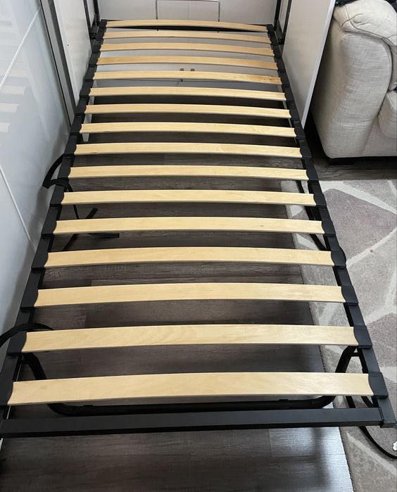 Sistem pat rabatabil pe perete ikea 90x200